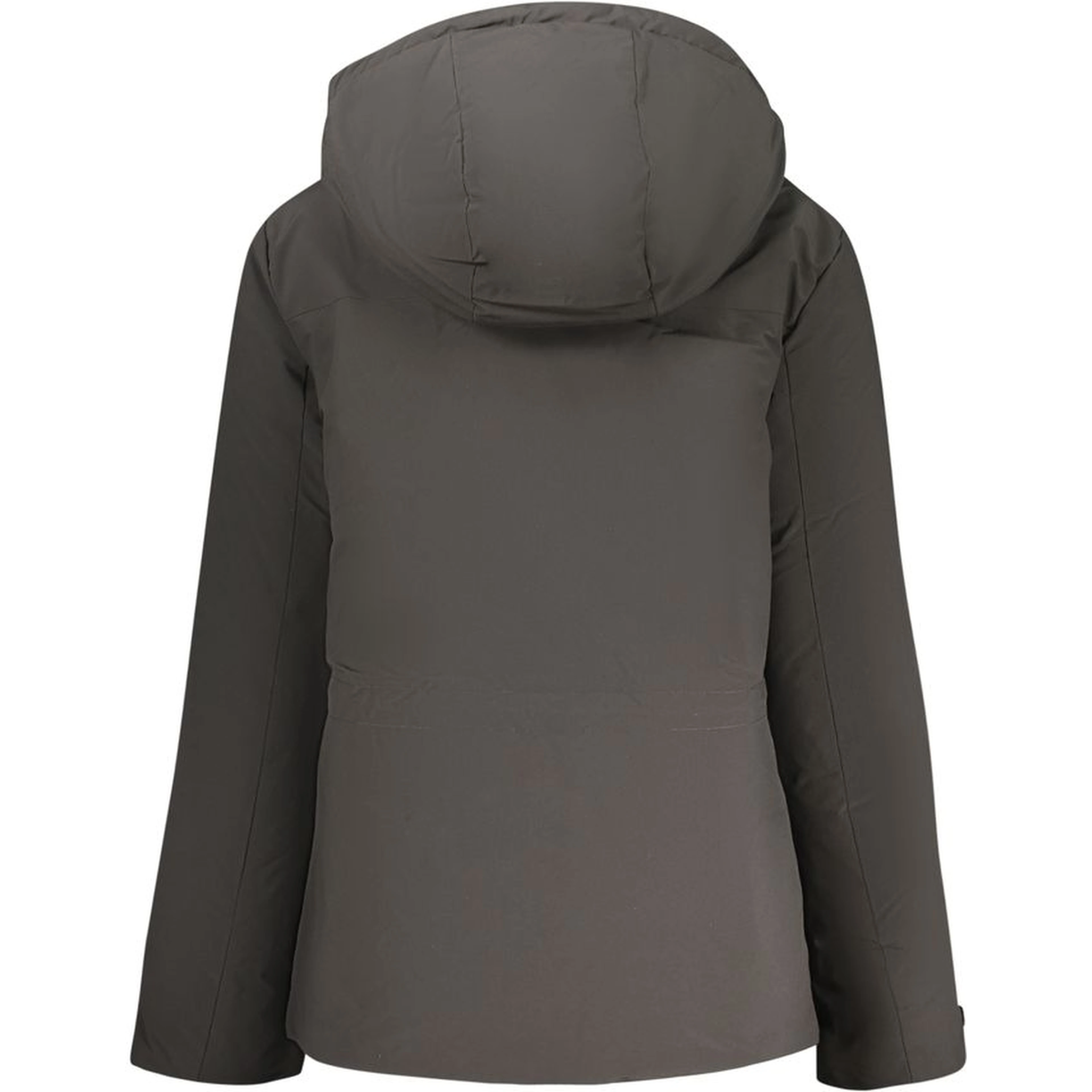 Black Polyester Women Jacket