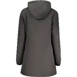 Black Polyester Women's Jacket