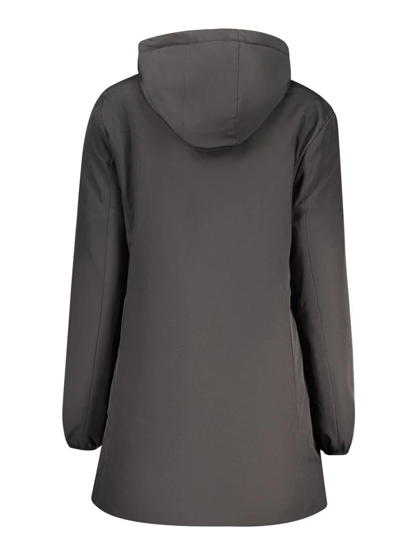 Black Polyester Women's Jacket