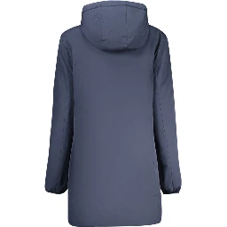 Blu Polyester Women's Jacket