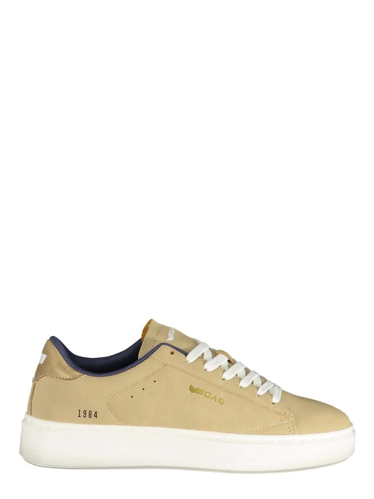 Beige Polyurethane Women Sneaker