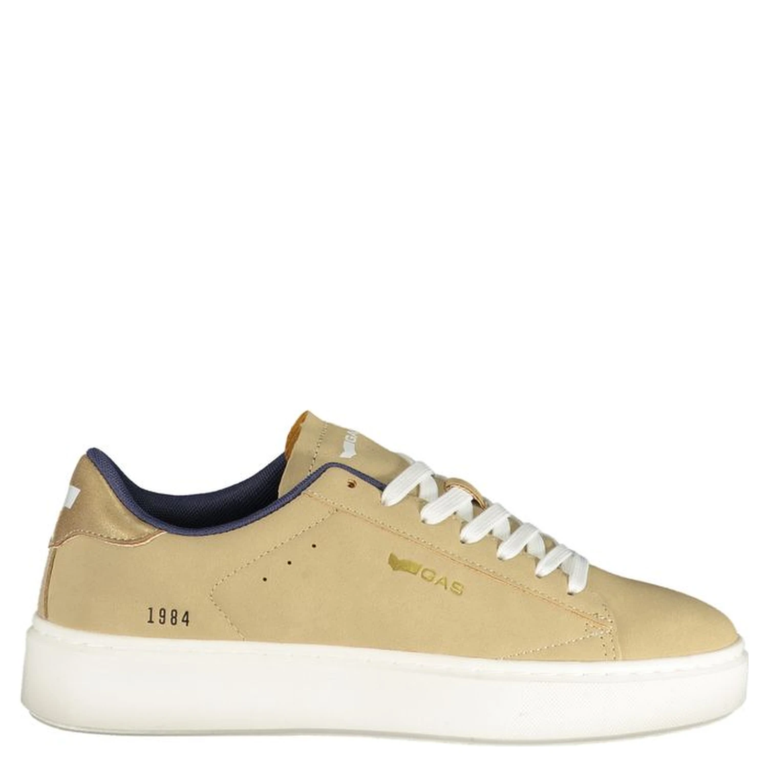 Beige Polyurethane Women Sneaker