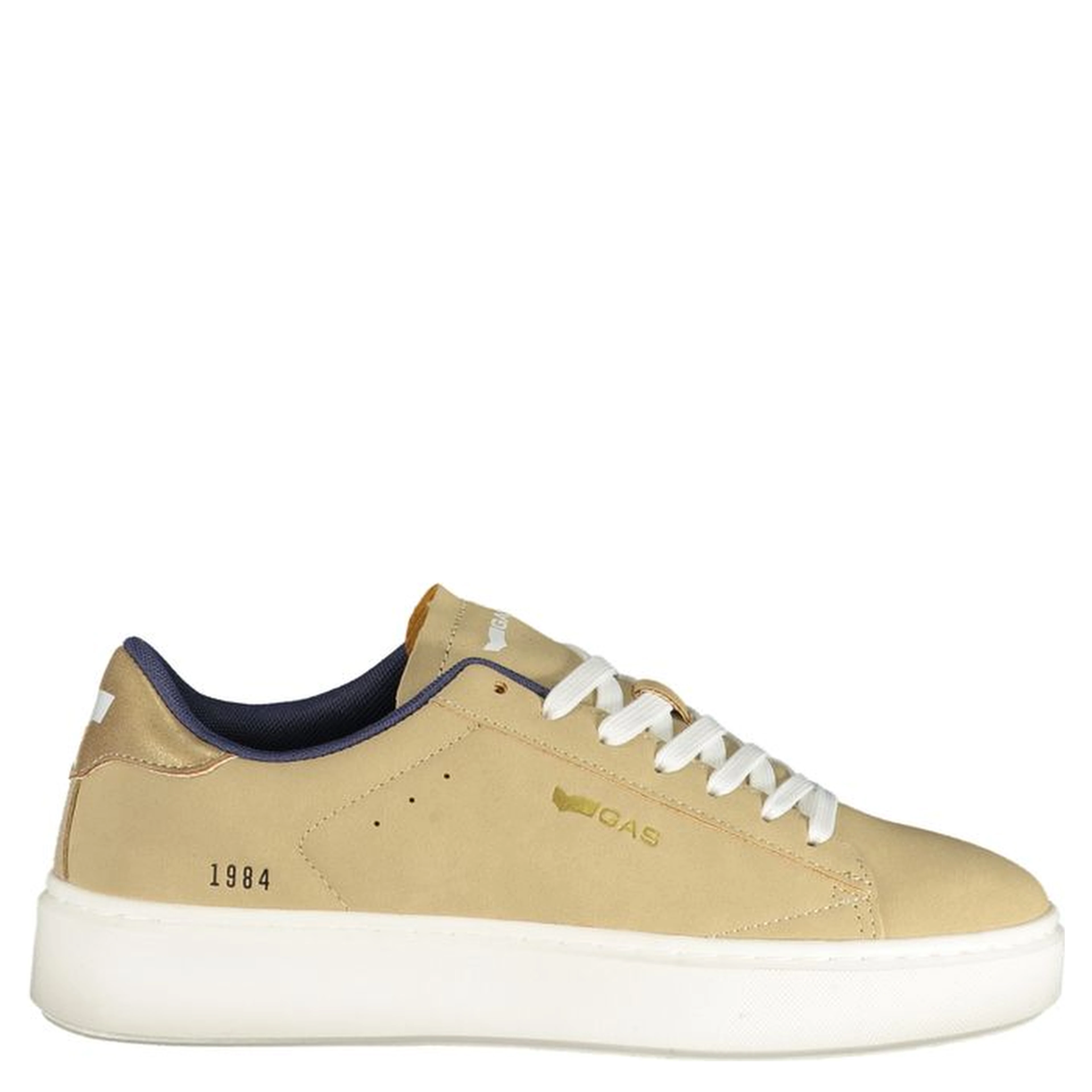 Beige Polyurethane Women Sneaker
