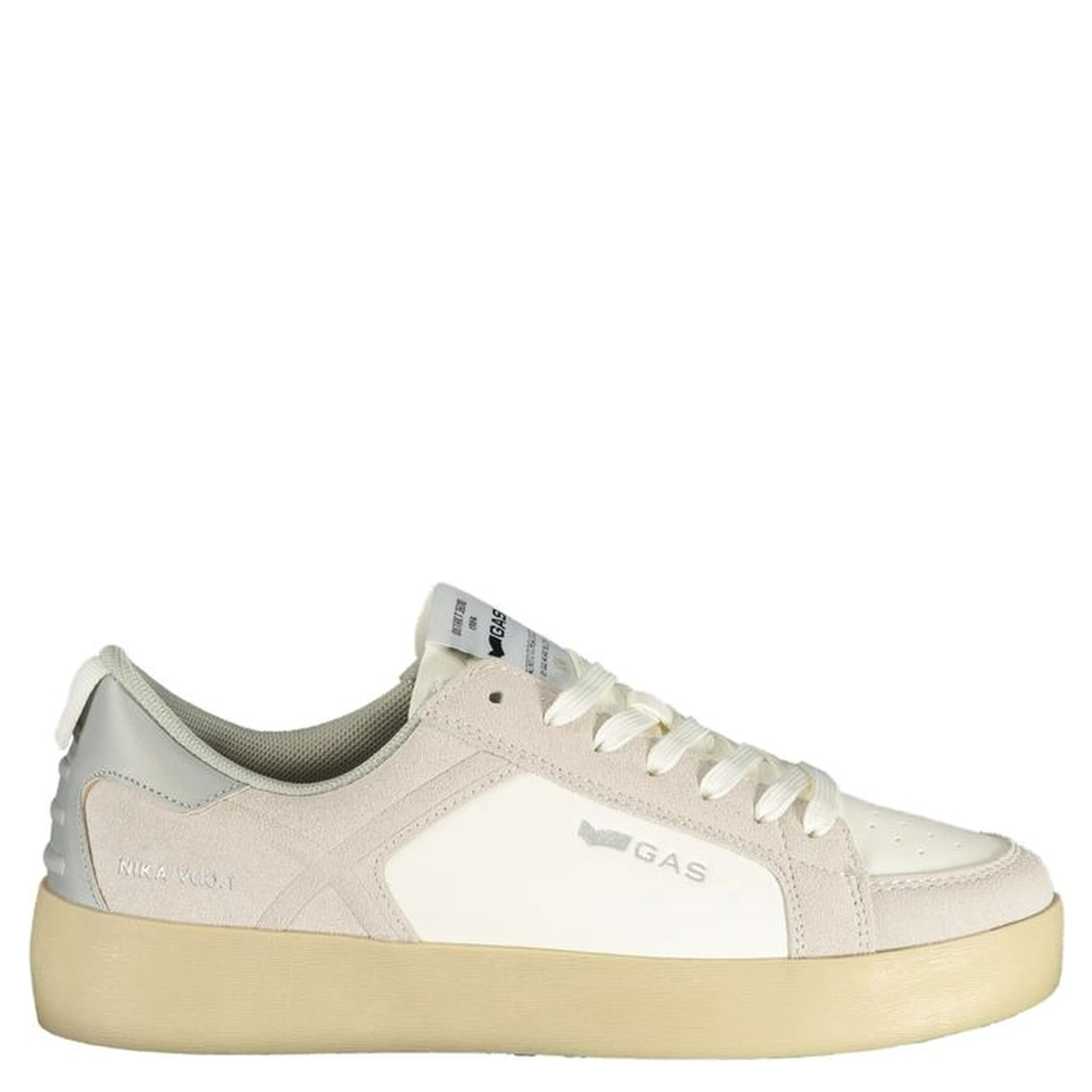 Bianco Poliuretano Donna Sneaker