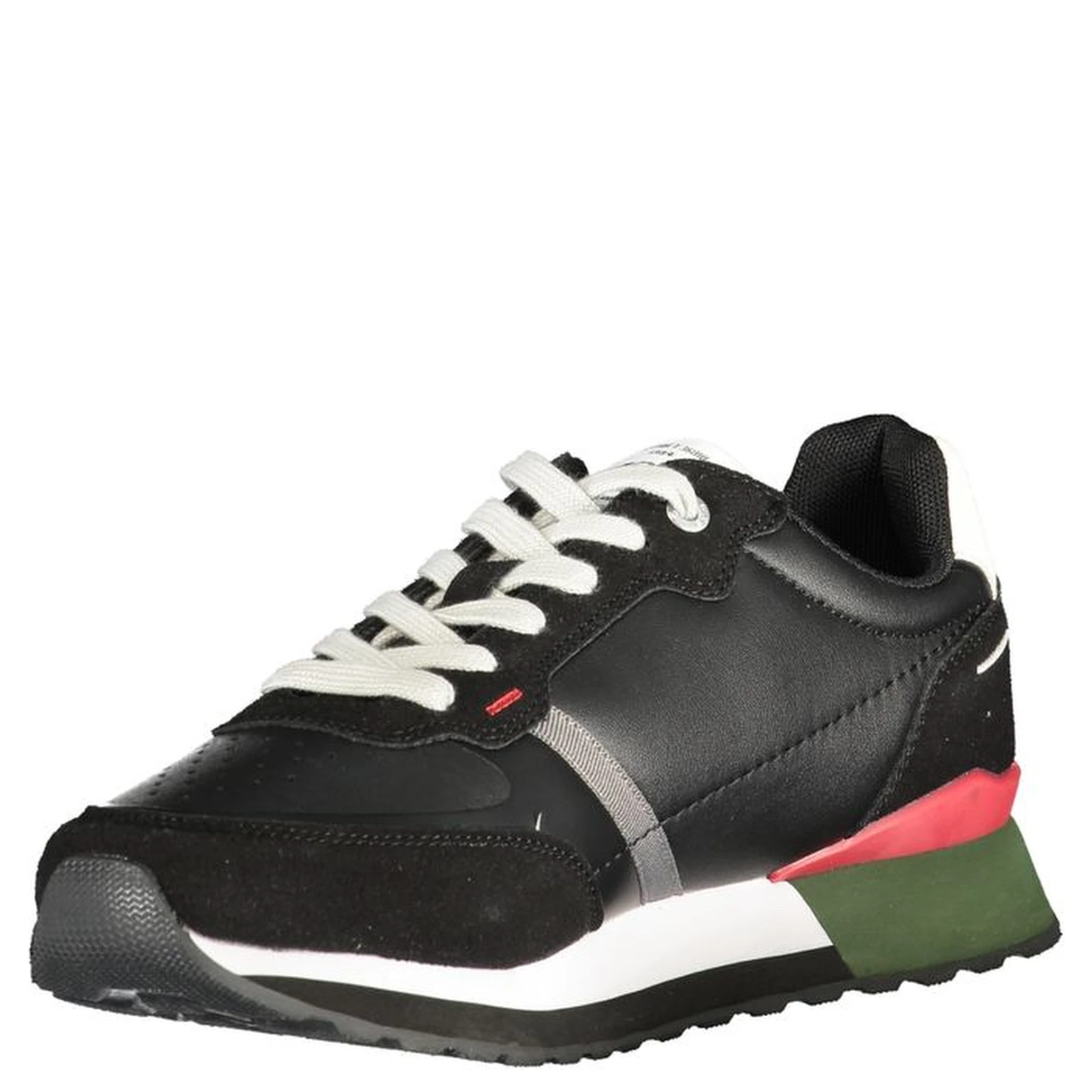 Blue Polyurethane Men Sneaker