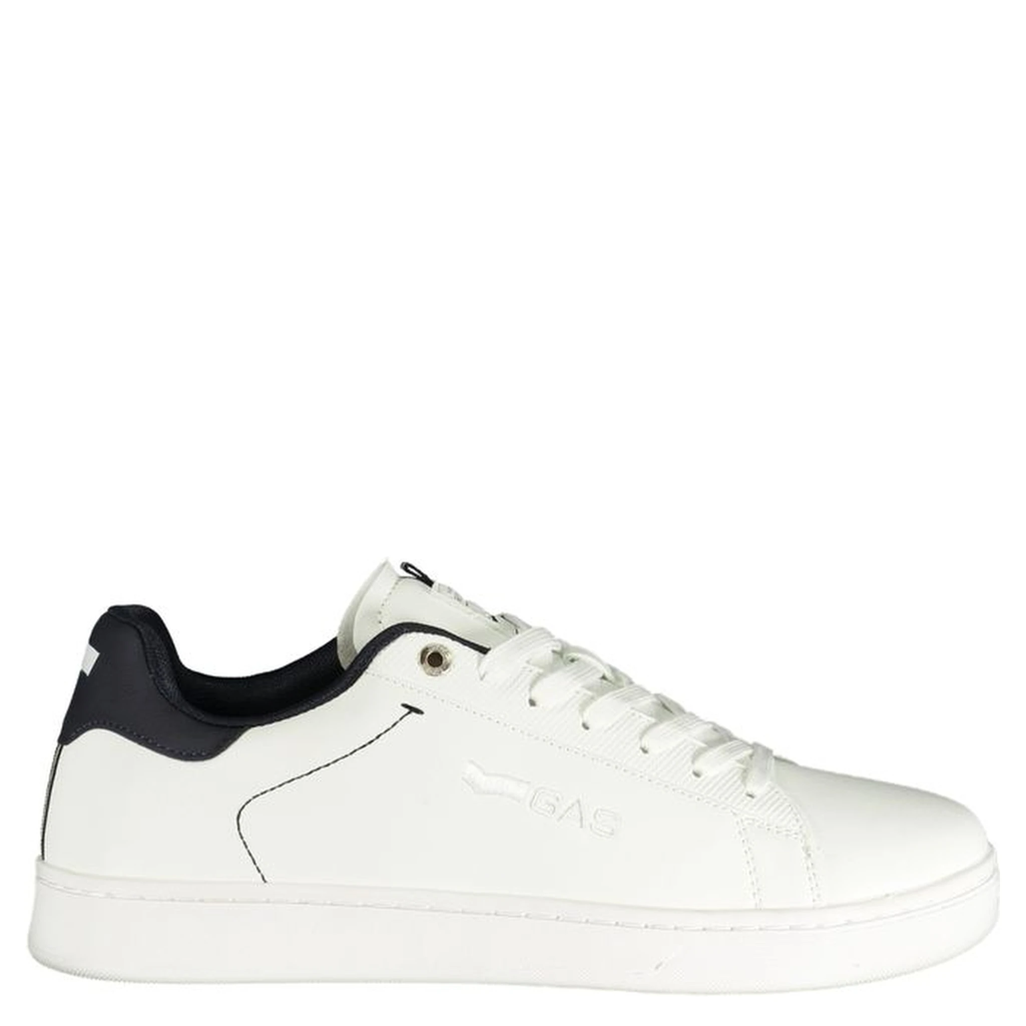 White Polyurethane Men's Sneaker