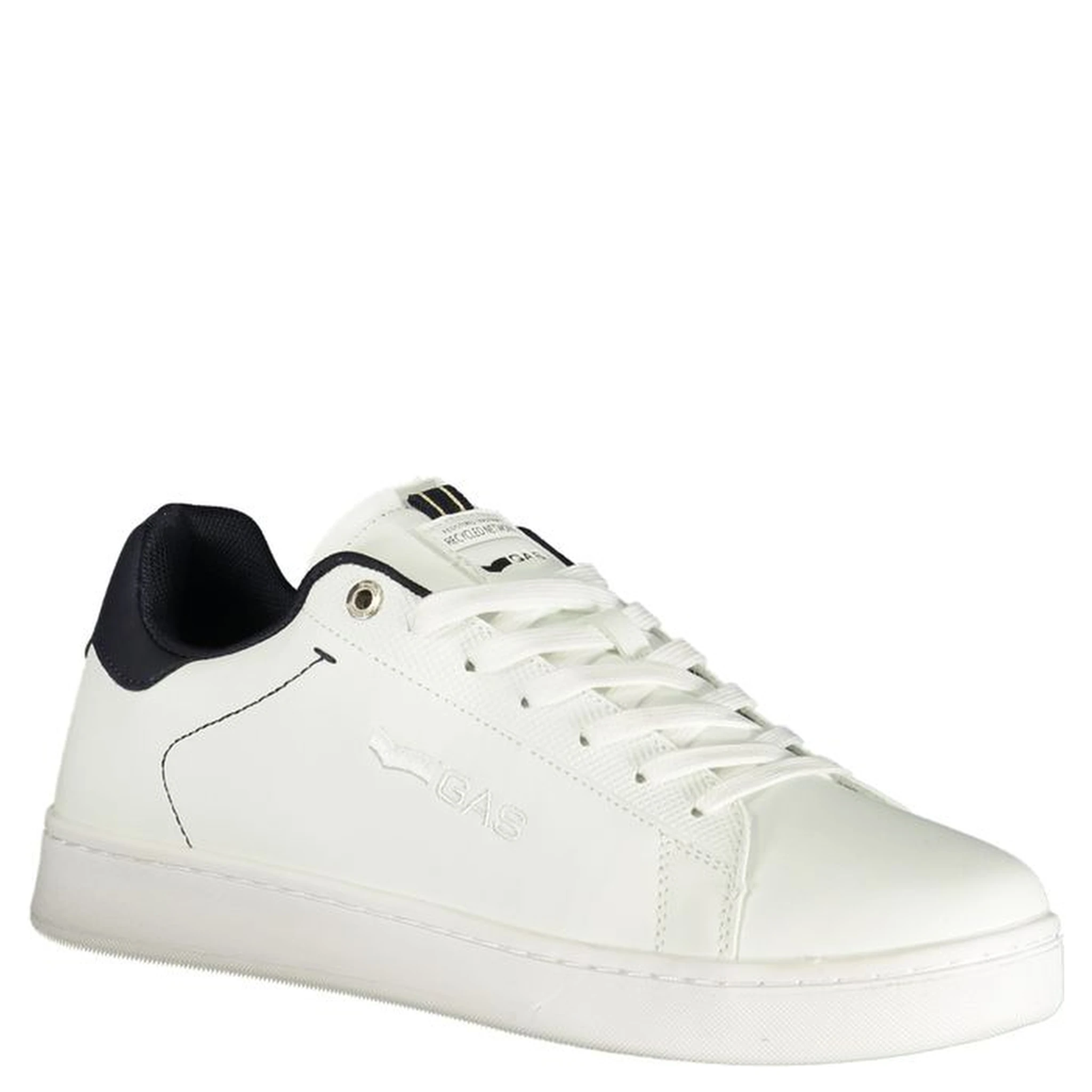 White Polyurethane Men's Sneaker