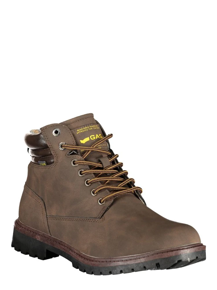 Marrone Poliuretano Mens Sneaker Boot alternative