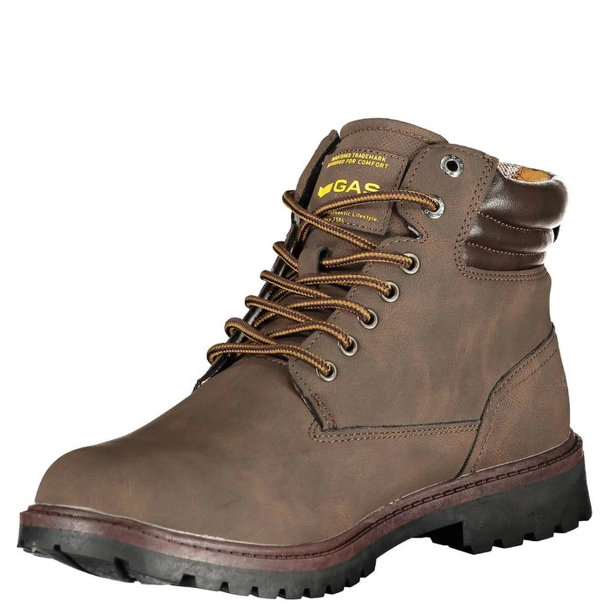 Marrone Poliuretano Mens Sneaker Boot