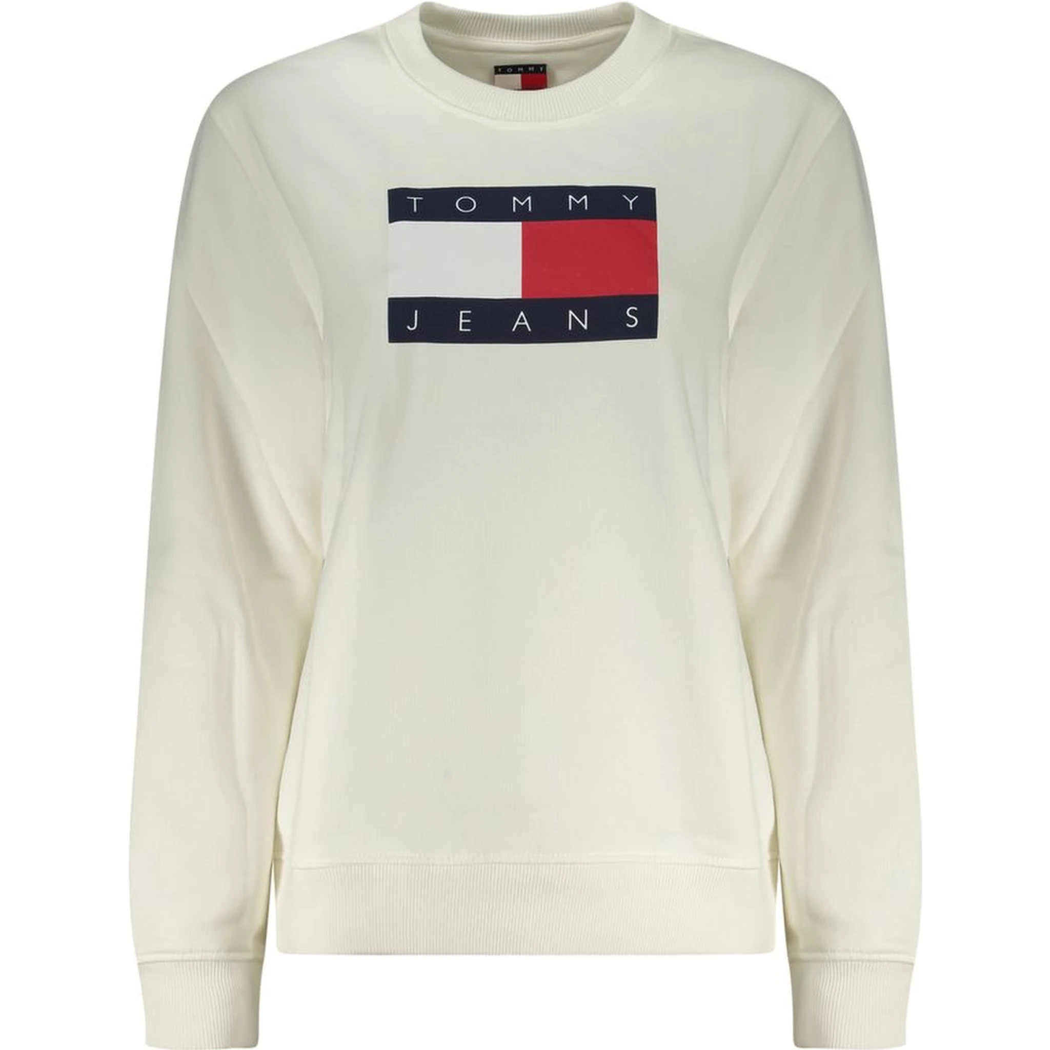 Bianco Cotton Women Sweatshirt