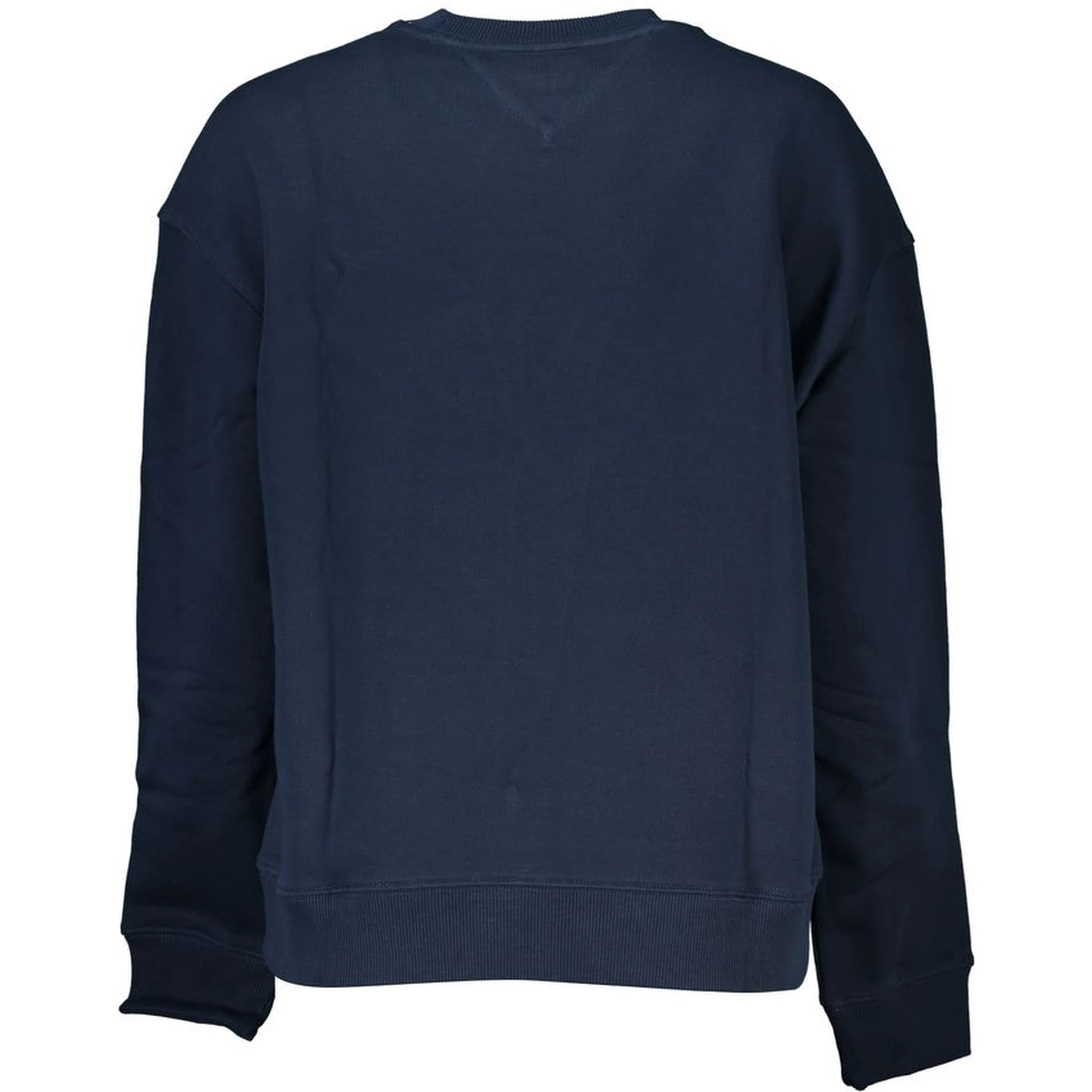 Blue Cotton Women Sweatshirt
