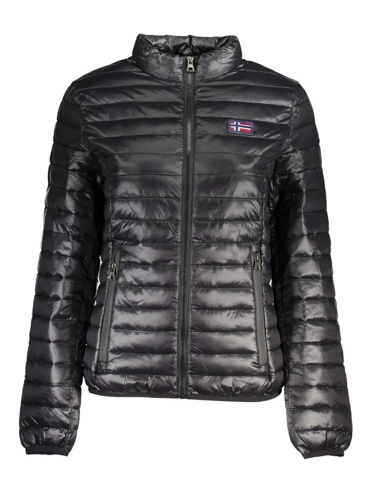 Black Polyamide Women's Jacket
