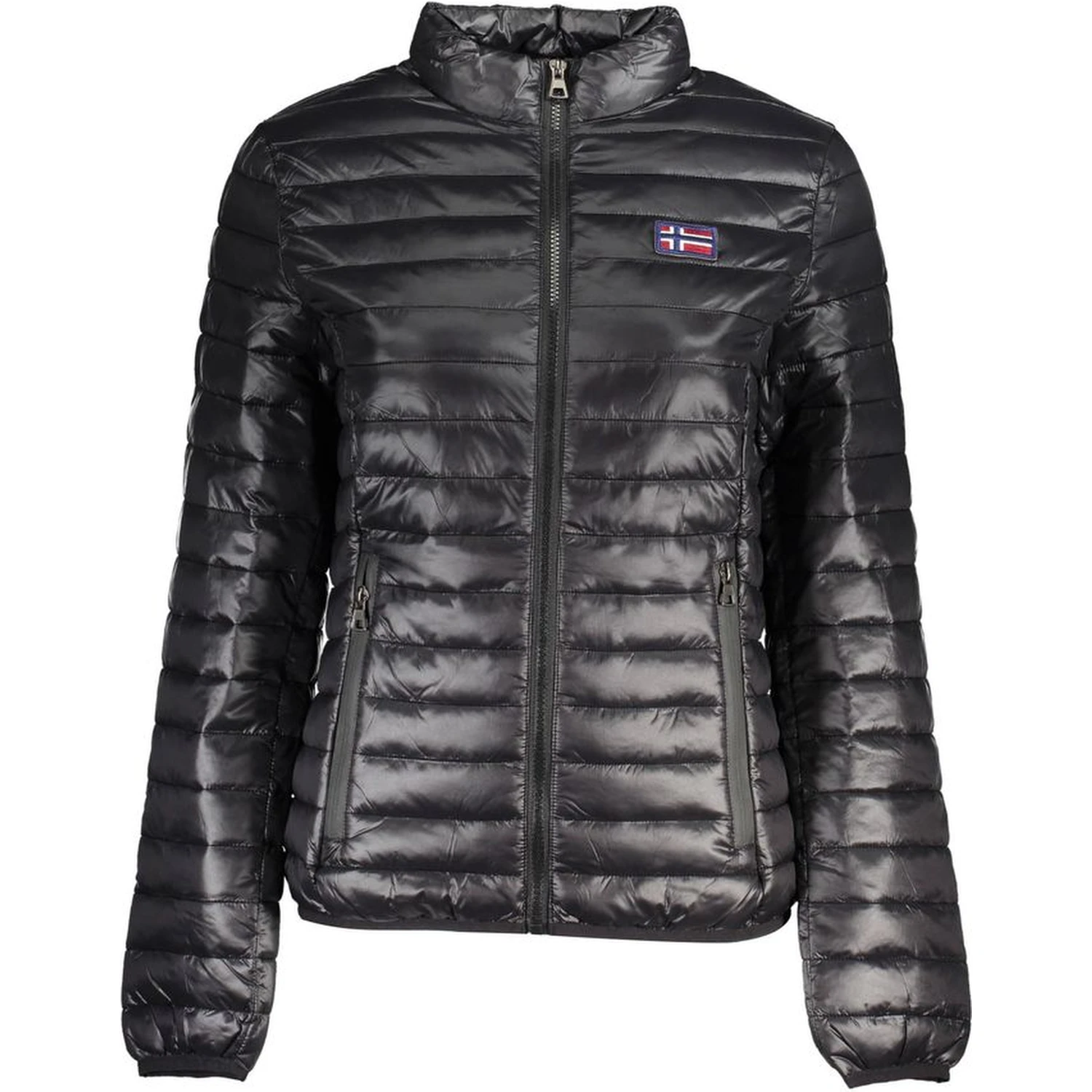 Black Polyamide Women's Jacket
