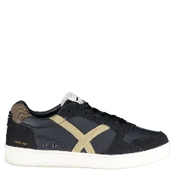 Blue Polyester Men Sneaker