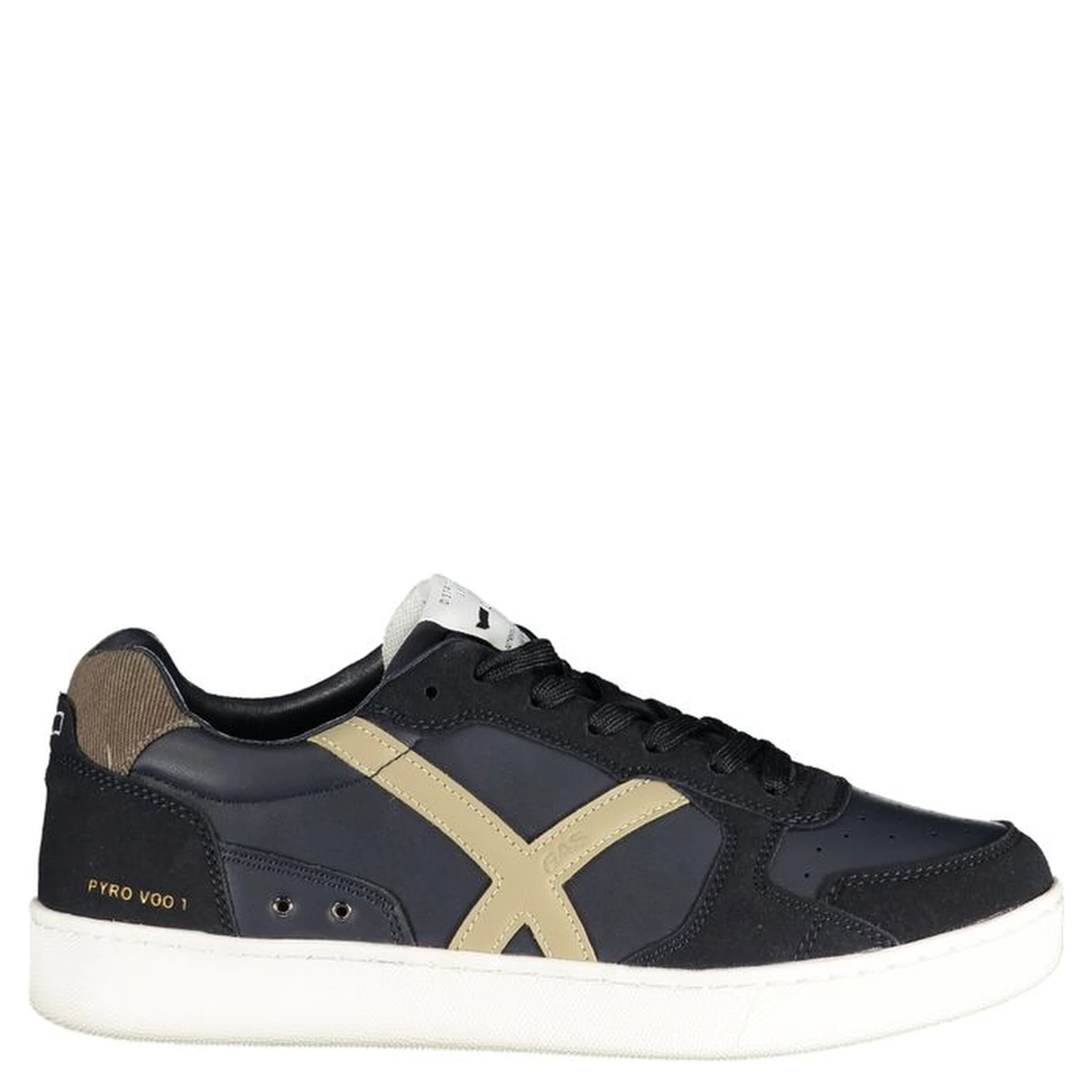 Blue Polyester Men Sneaker