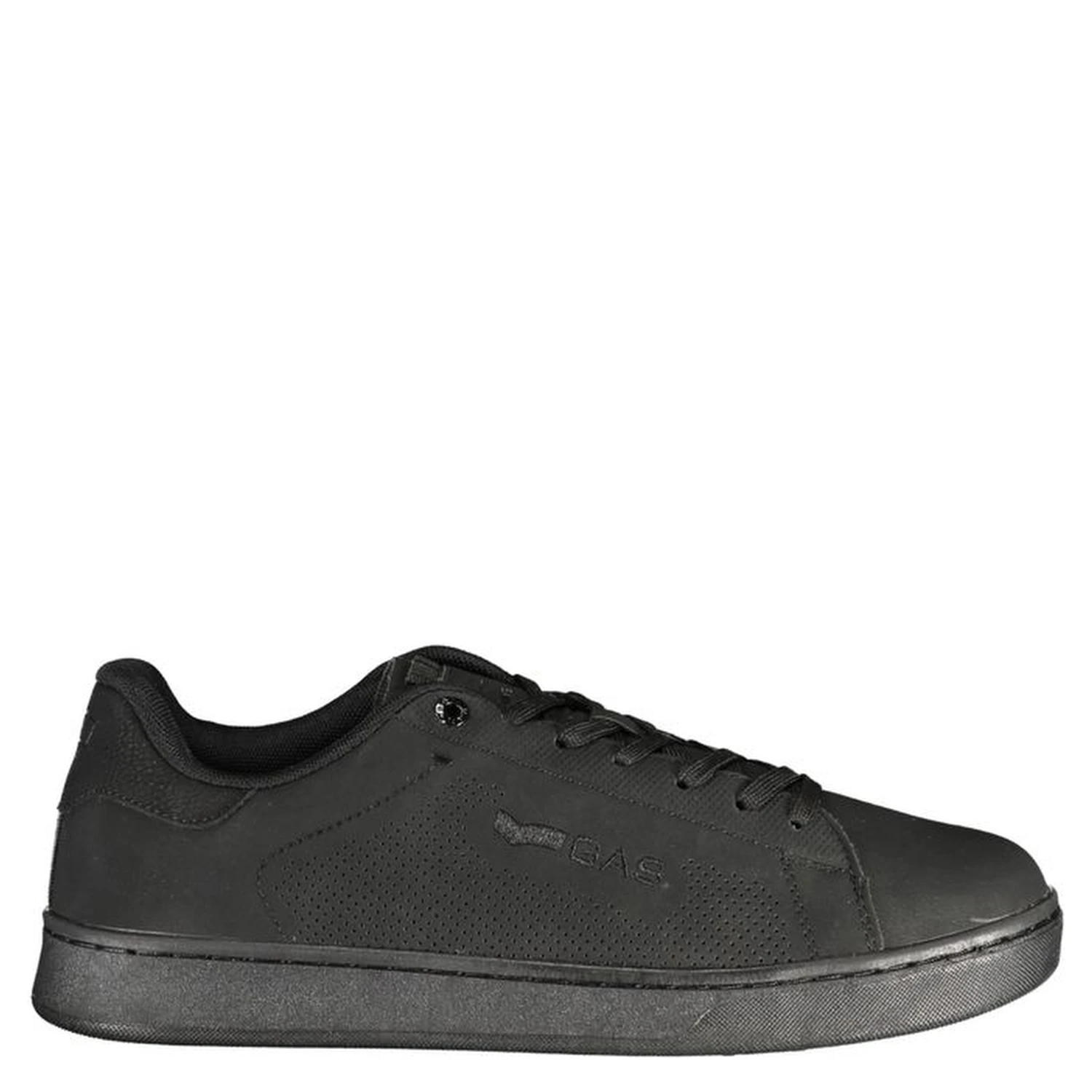 Black Polyurethane Men Sneaker