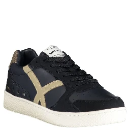 Blue Polyester Men Sneaker