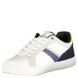 White Polyurethane Men's Sneaker