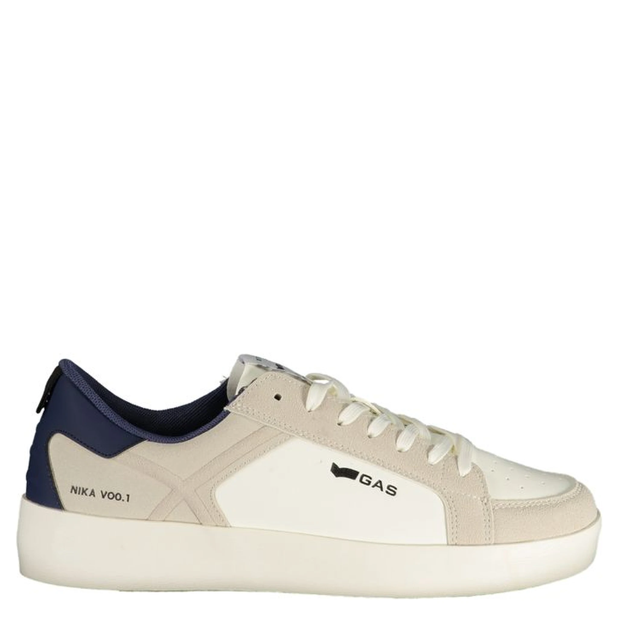 White Polyurethane Men's Sneaker