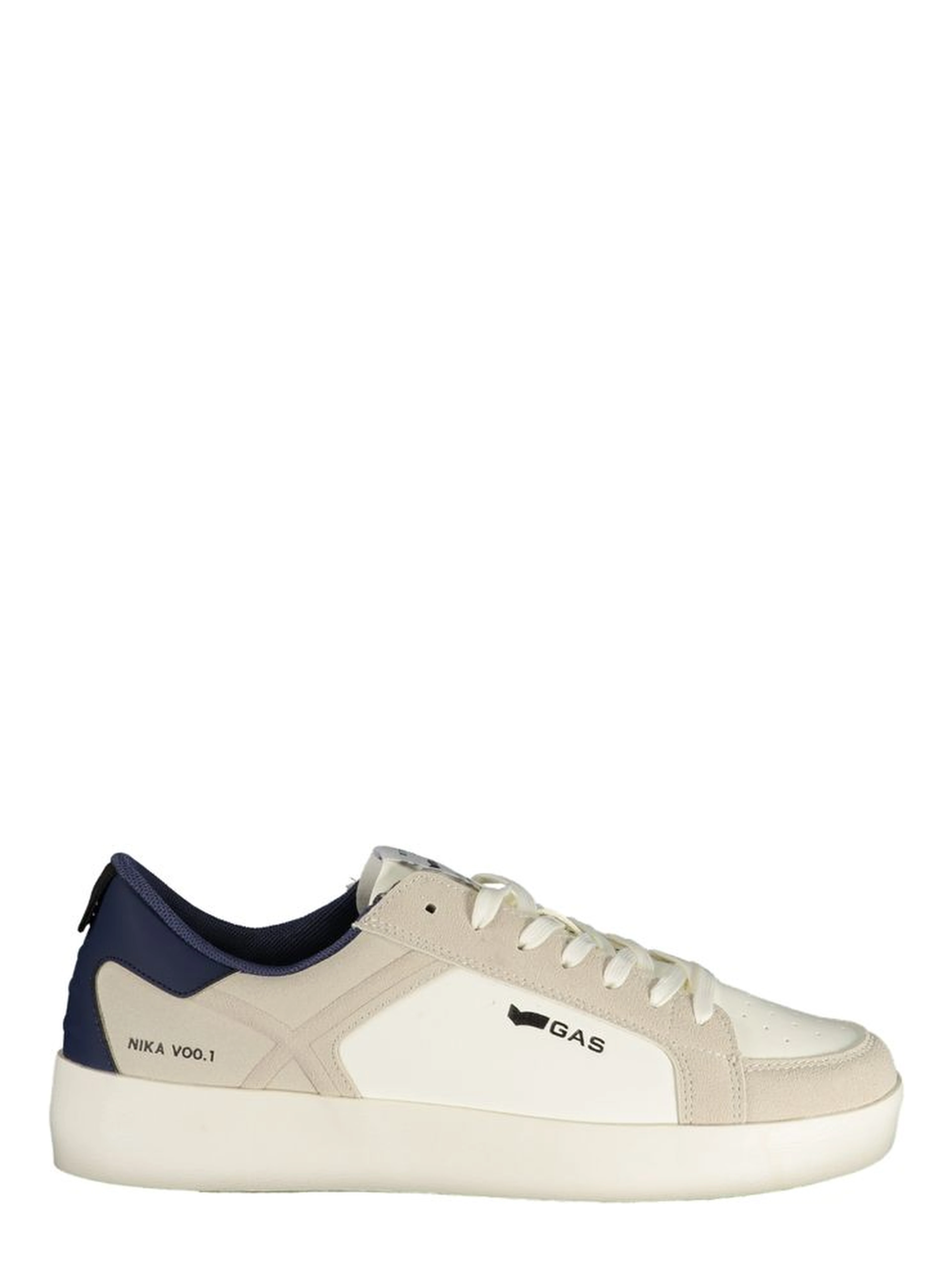 White Polyurethane Men's Sneaker