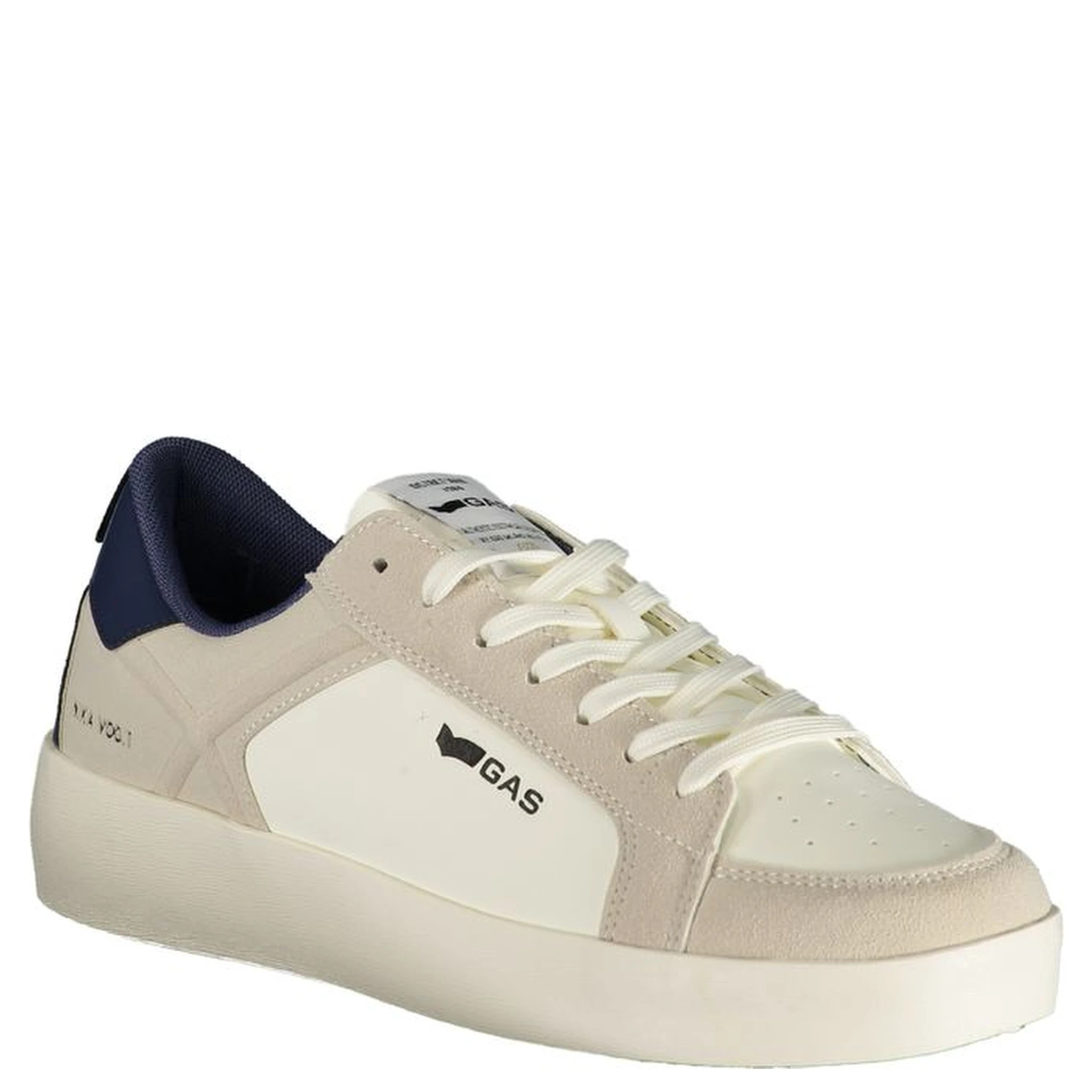 White Polyurethane Men's Sneaker