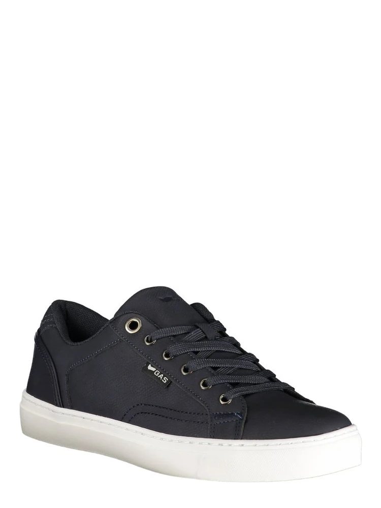 Blue Polyurethane Men Sneaker alternative