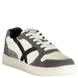 Bianco Polyurethane Men Sneaker