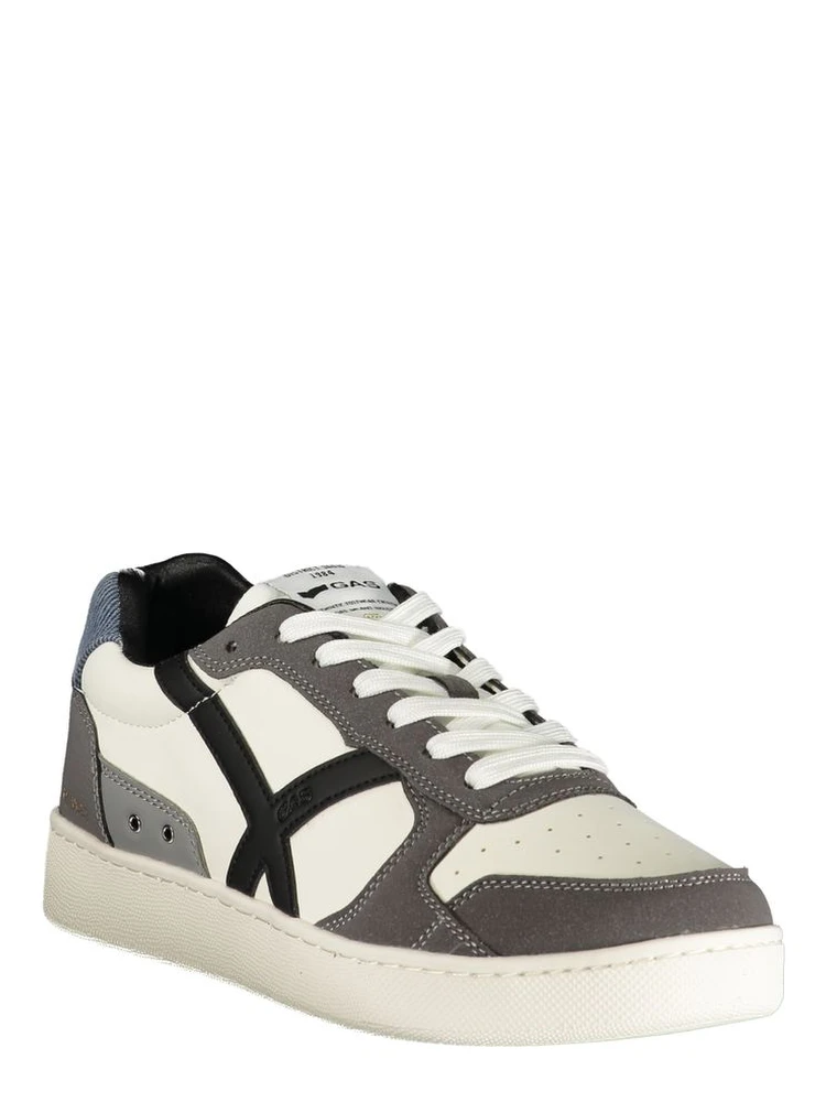 Bianco Polyurethane Men Sneaker alternative