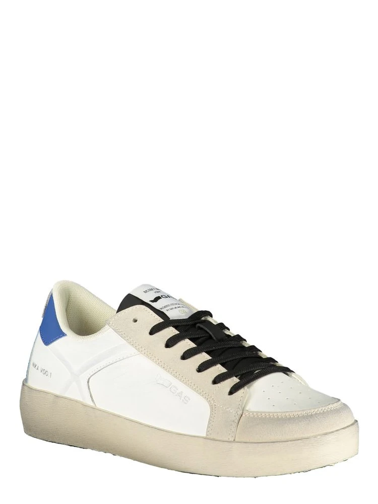 White Polyurethane Men Sneaker alternative