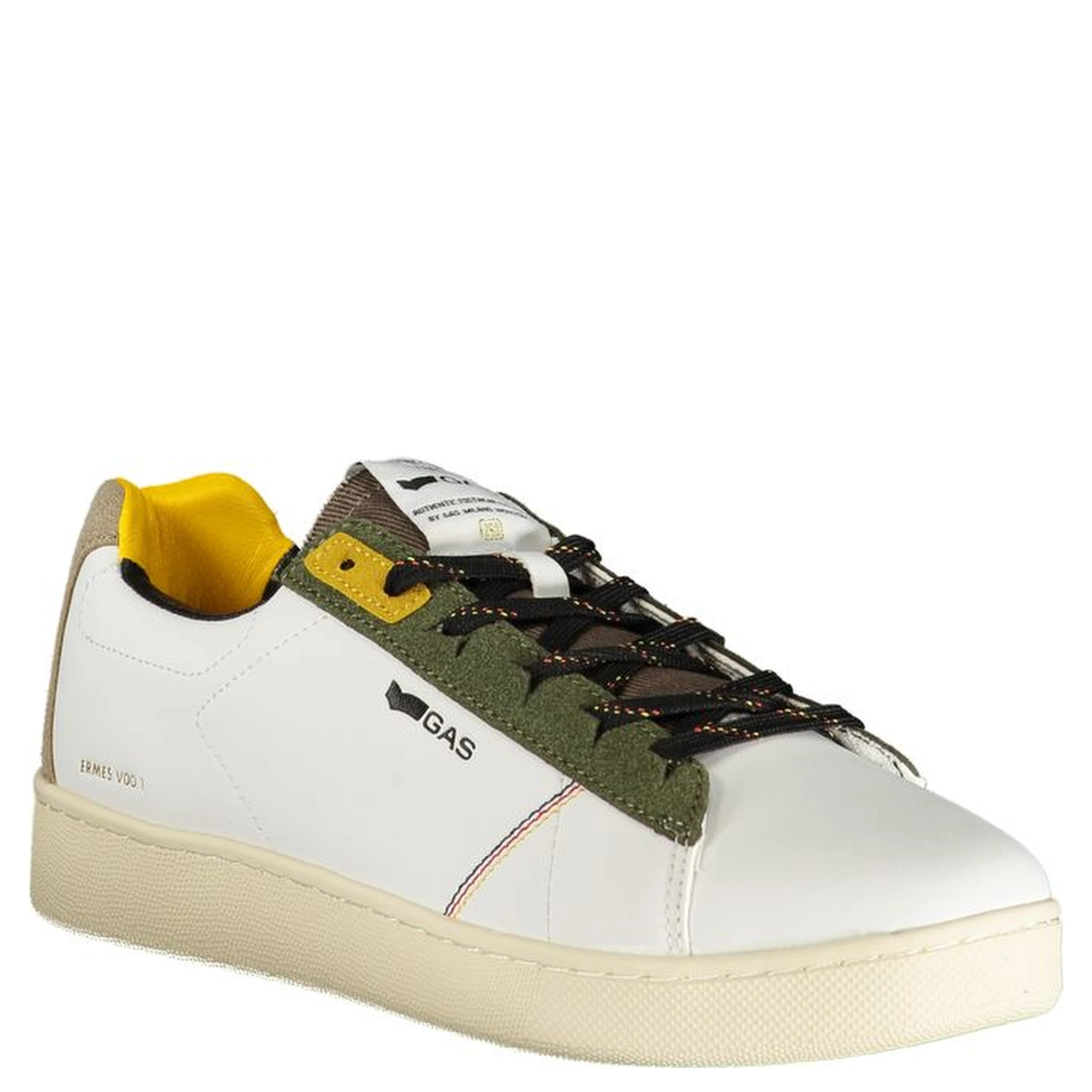 White Polyester Men Sneaker