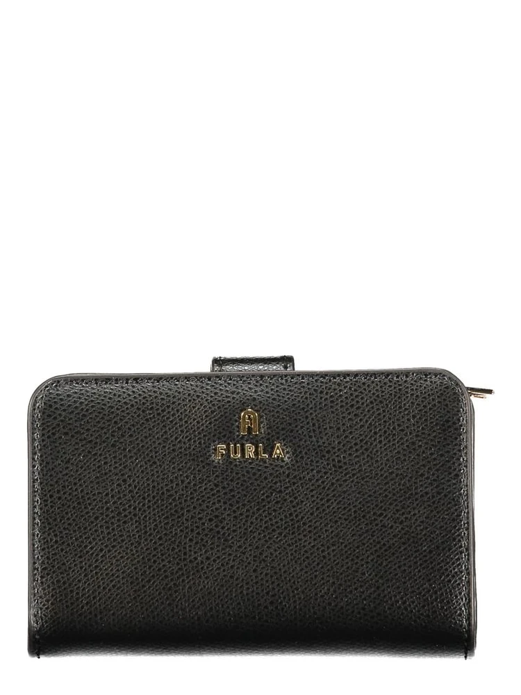 Black Leather Women Wallet