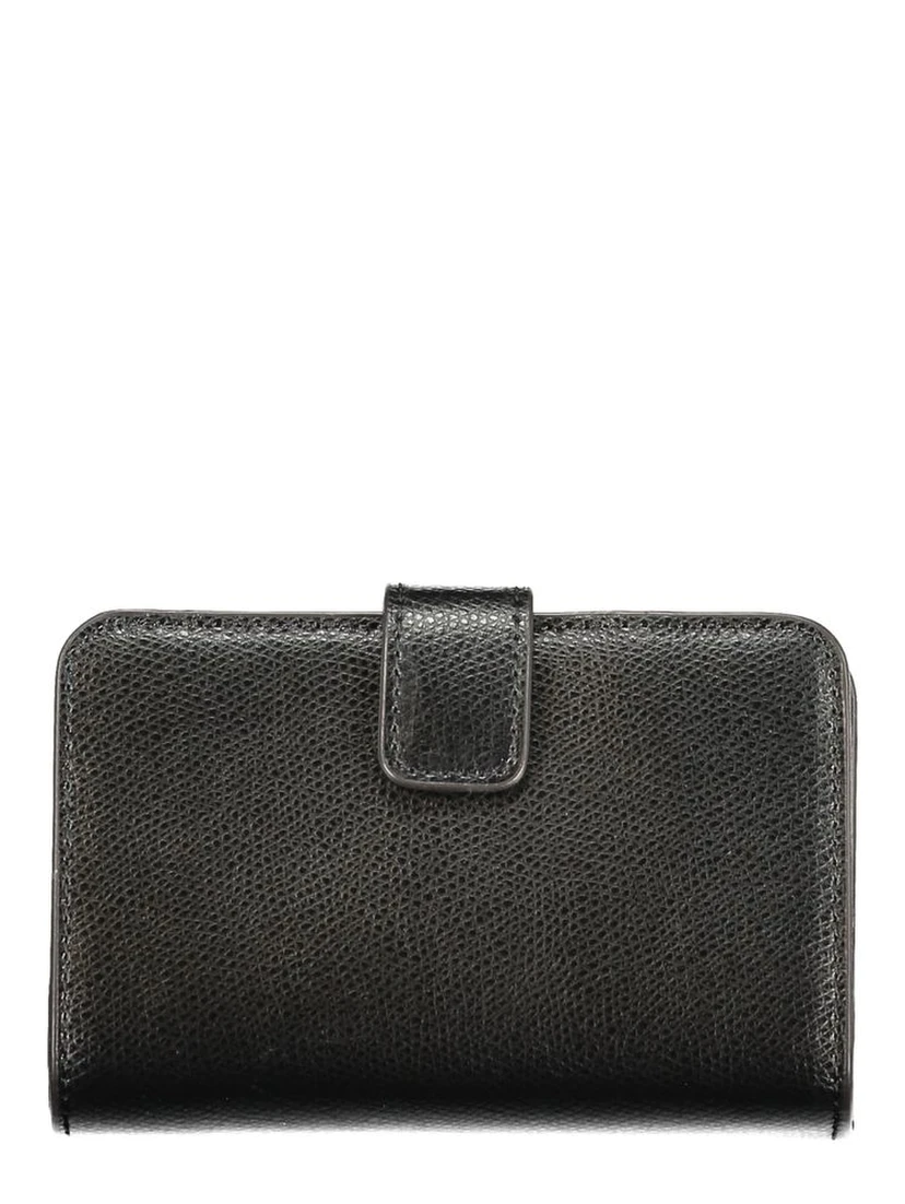 Black Leather Women Wallet