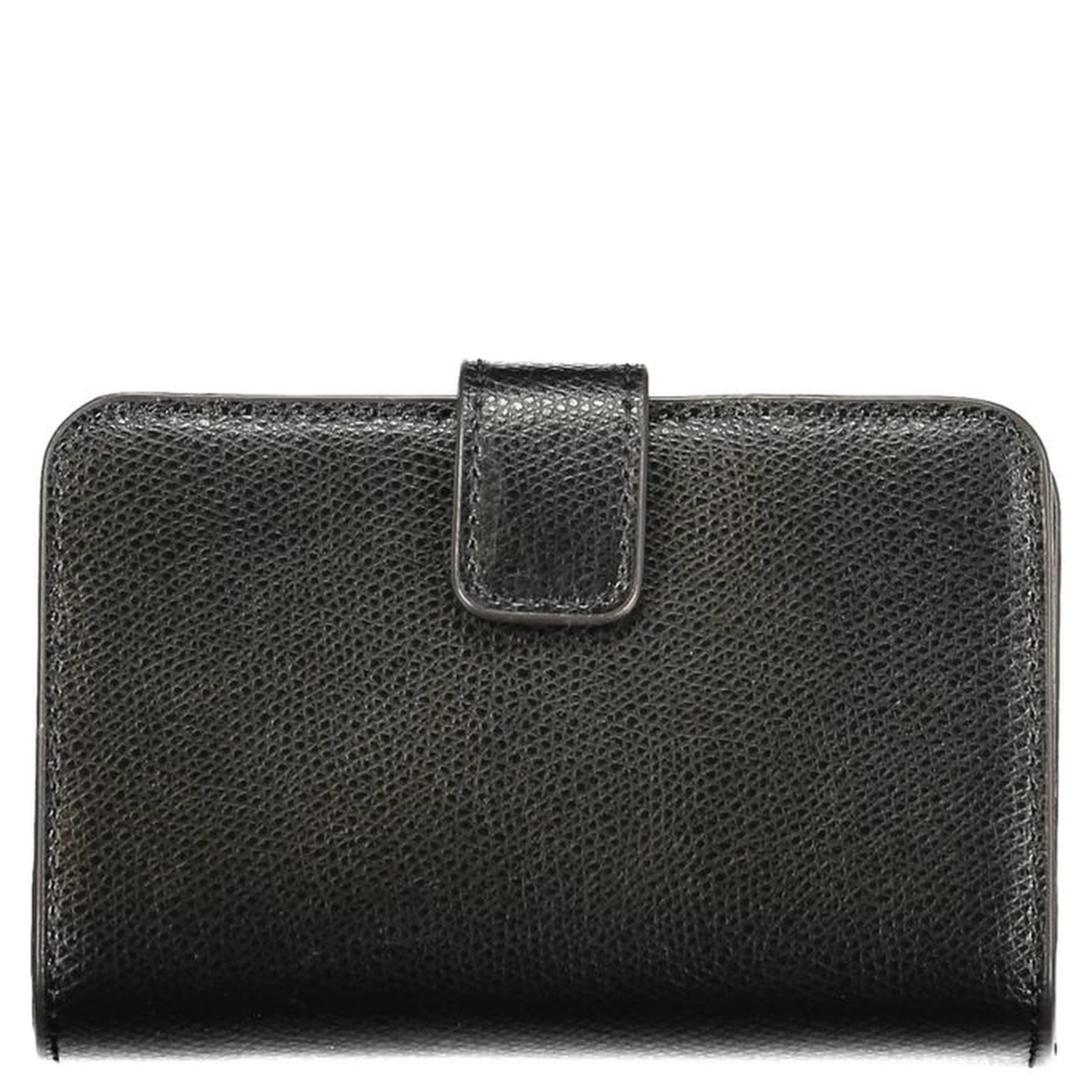Black Leather Women Wallet