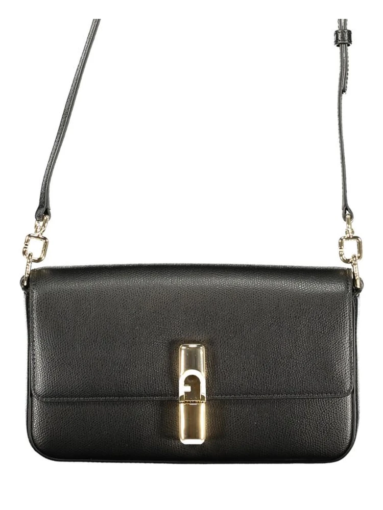 Black Leather Women Handbag