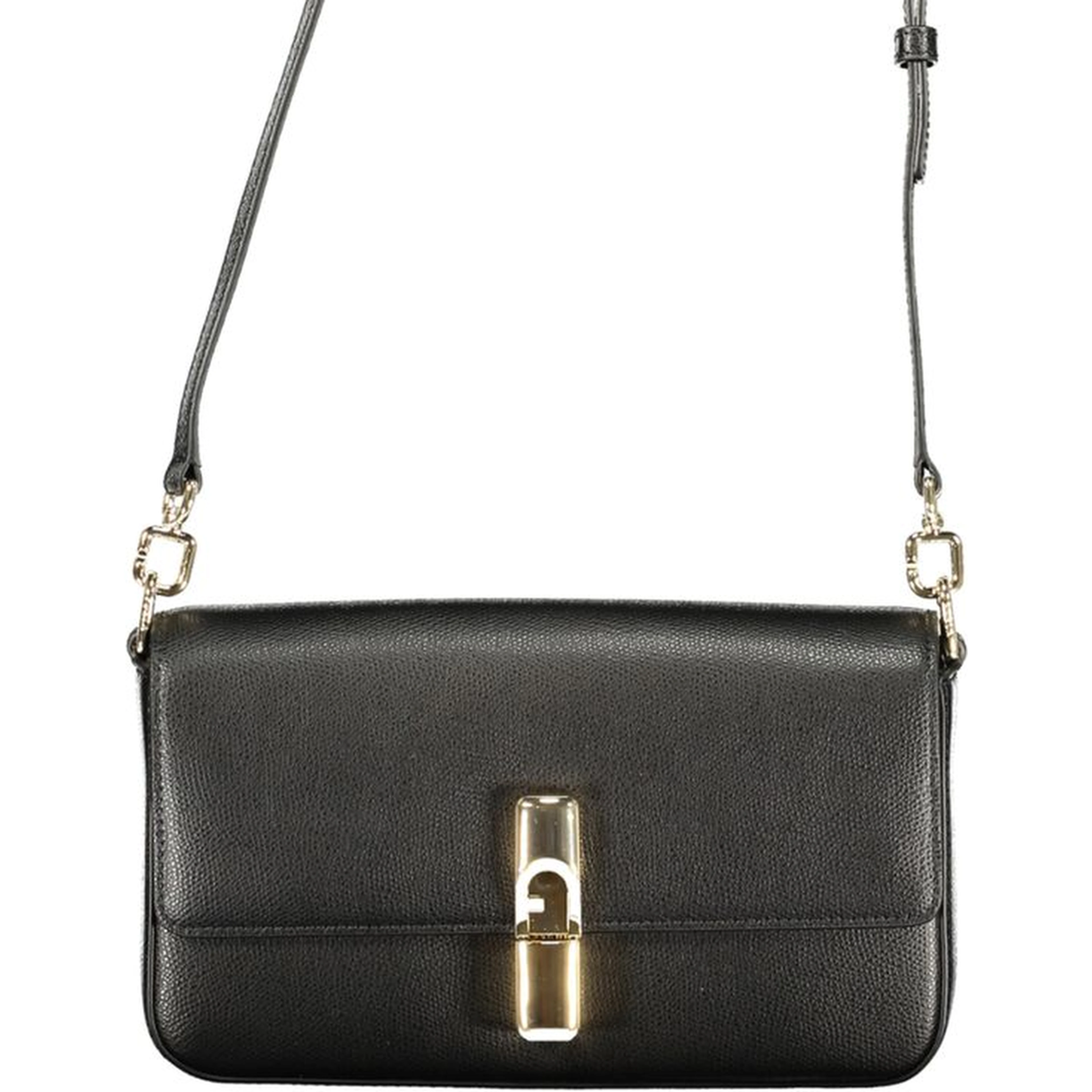 Black Leather Women Handbag
