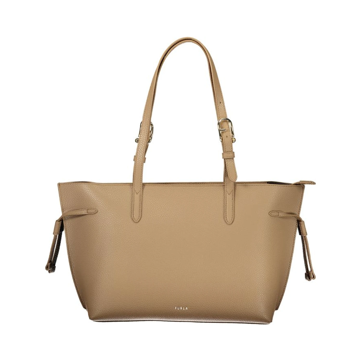 Marrone Leather Women Handbag