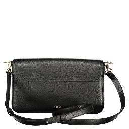 Black Leather Women Handbag