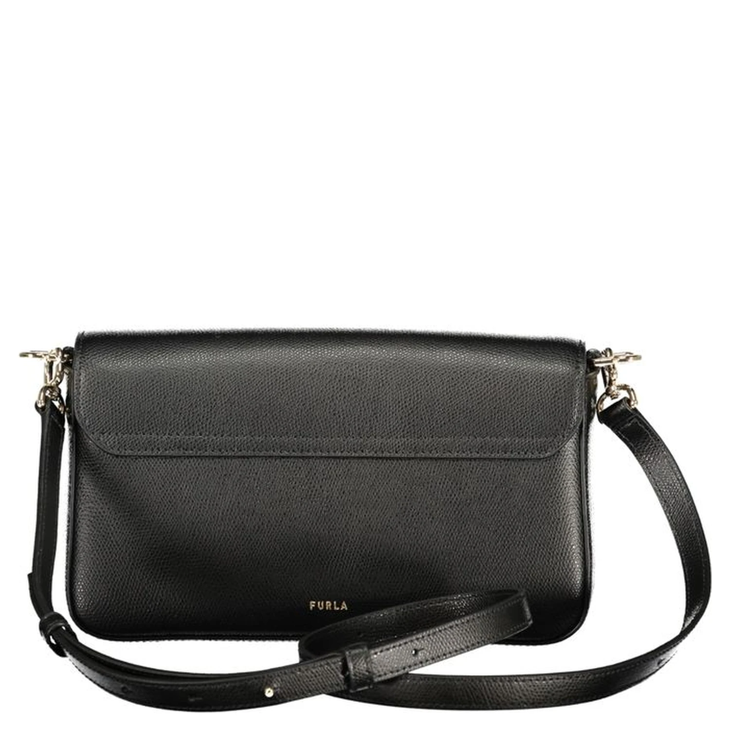 Black Leather Women Handbag
