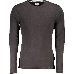 Black Cotton Men's T-Shirt