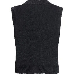 Black Wool Sweatshirt
