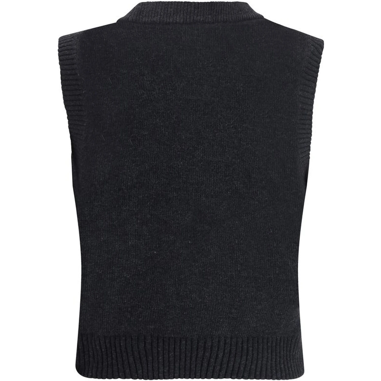 Black Wool Sweatshirt