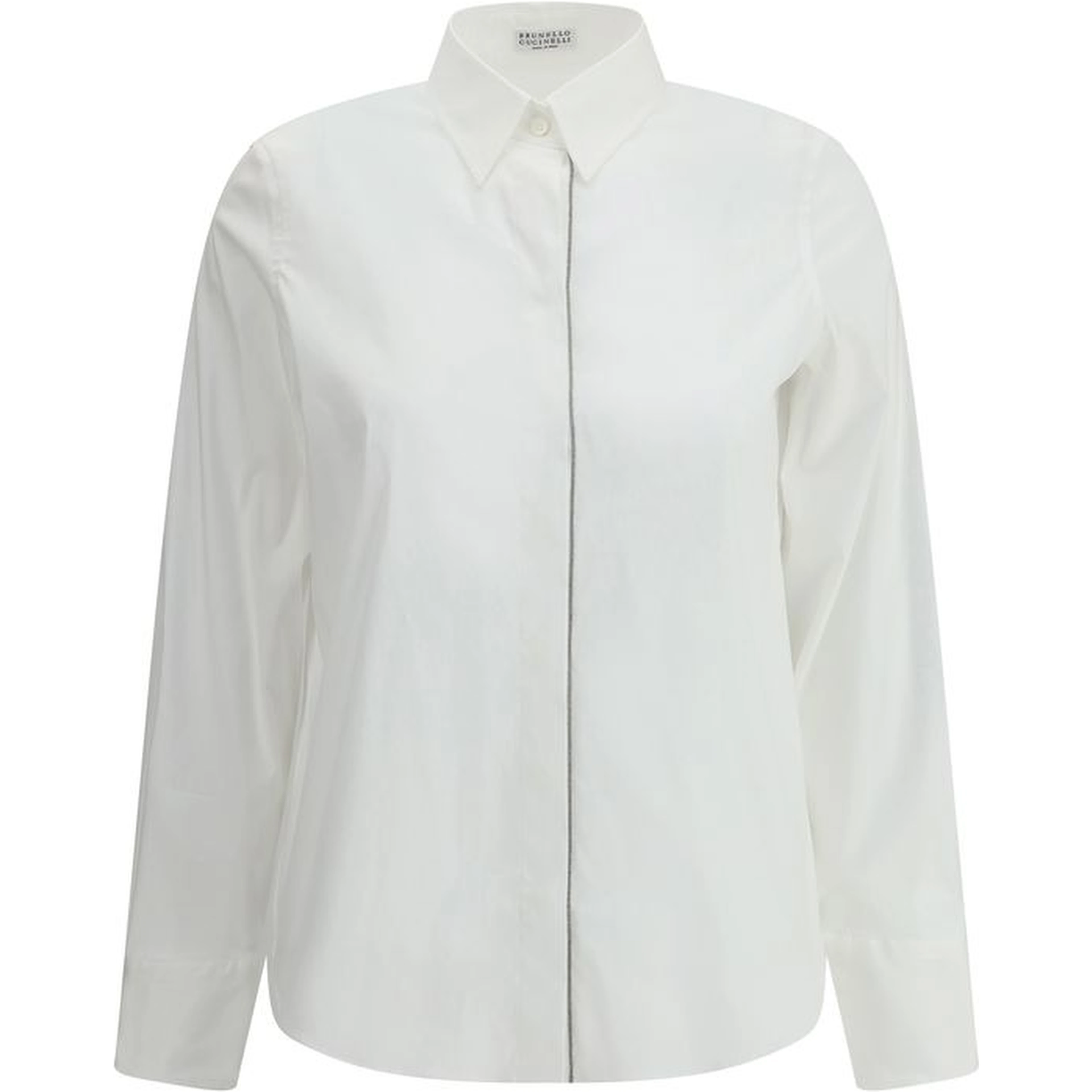 White Cotton Dress Shirt