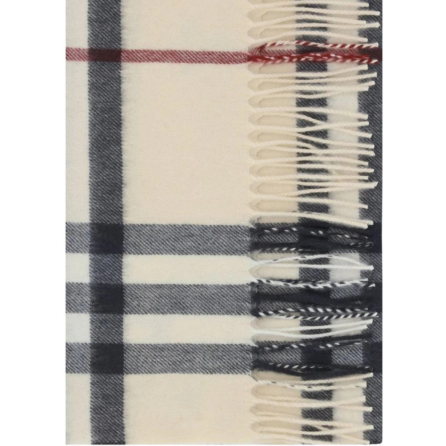 Beige Cashmere Scarf