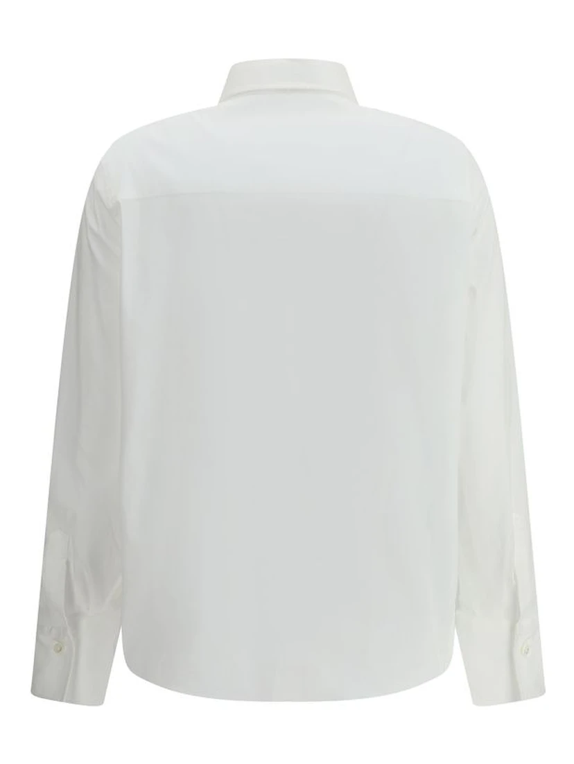 White Cotton Dress Shirt