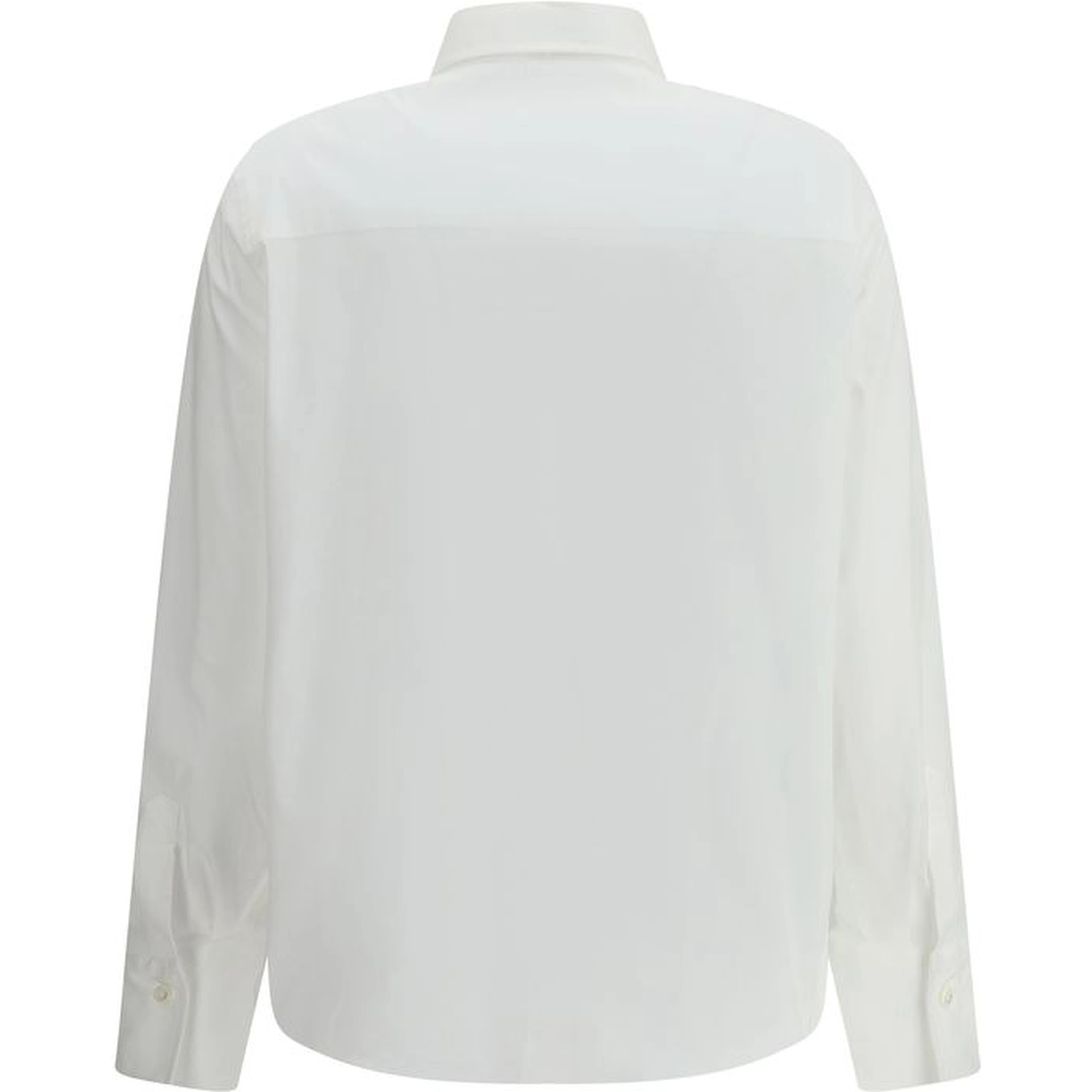 White Cotton Dress Shirt