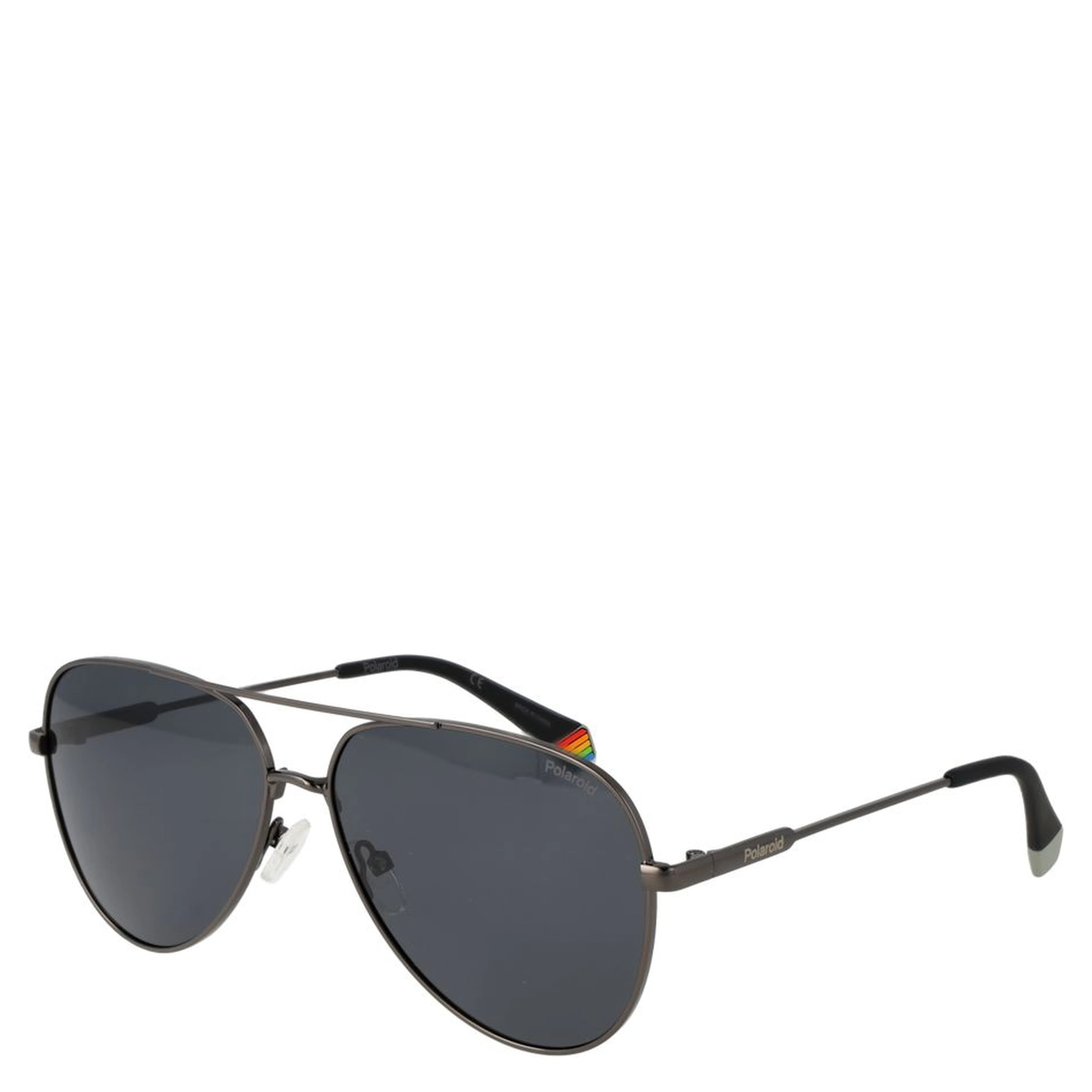Gray Metal Sunglasses
