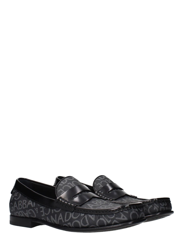 Black Fabric Slip-On Loafers alternative