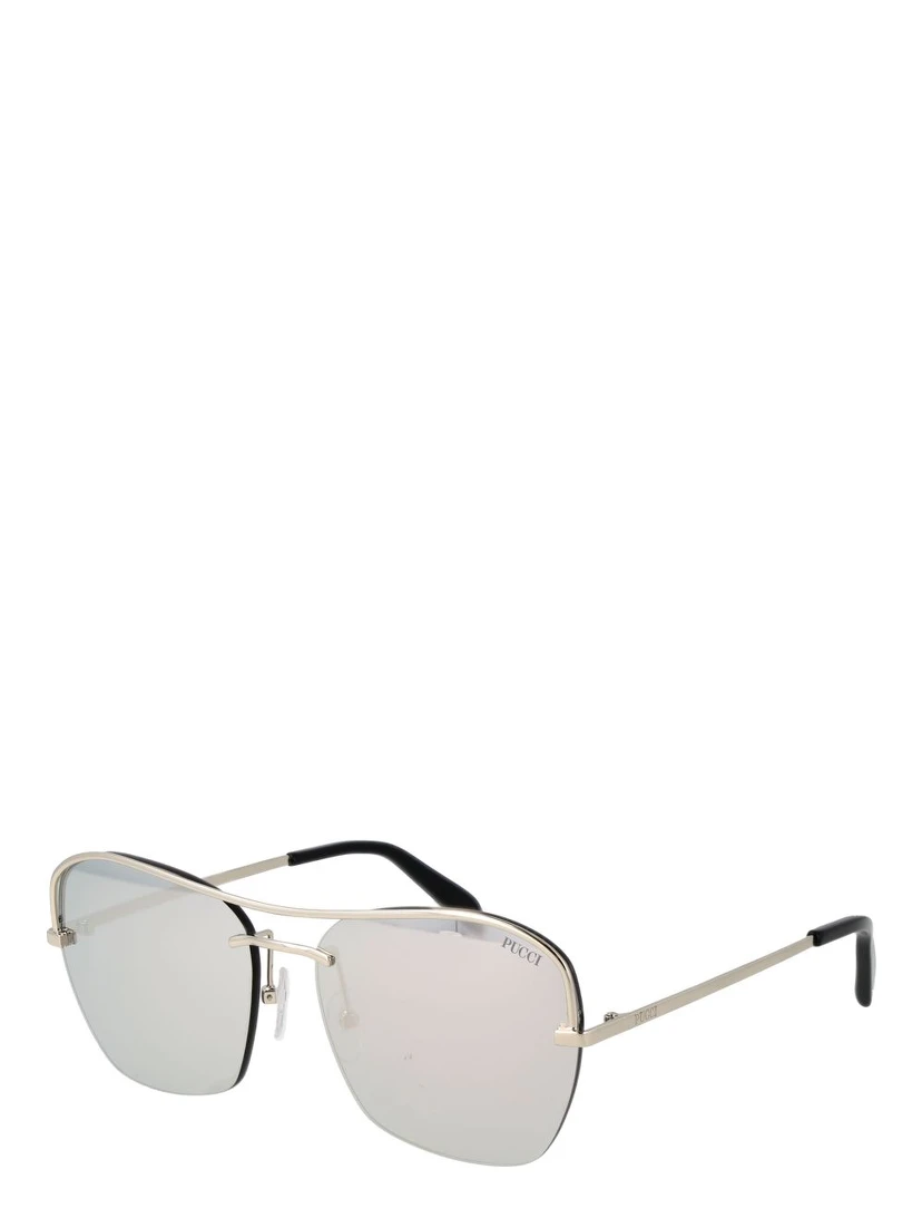 Silver Metal Sunglasses