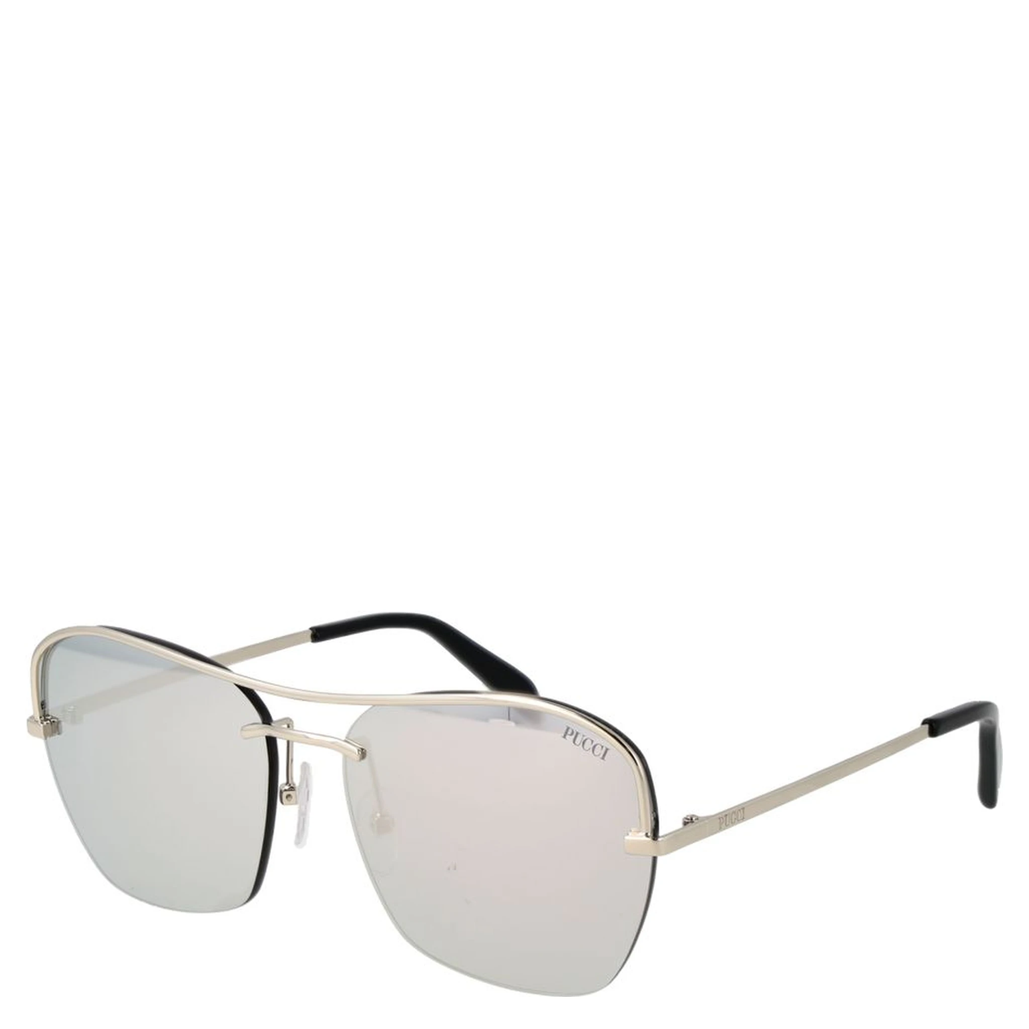 Silver Metal Sunglasses