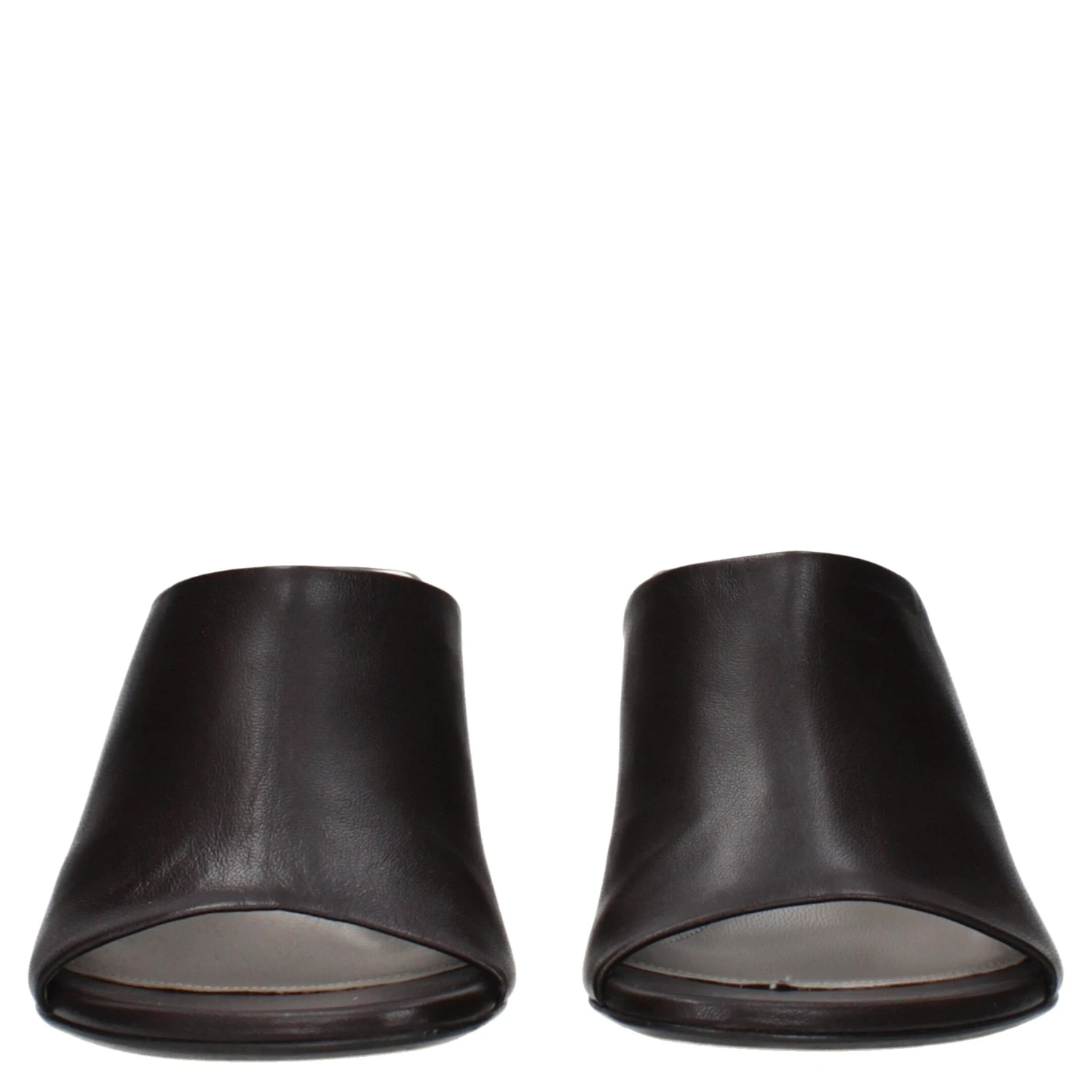 Black Leather Pumps
